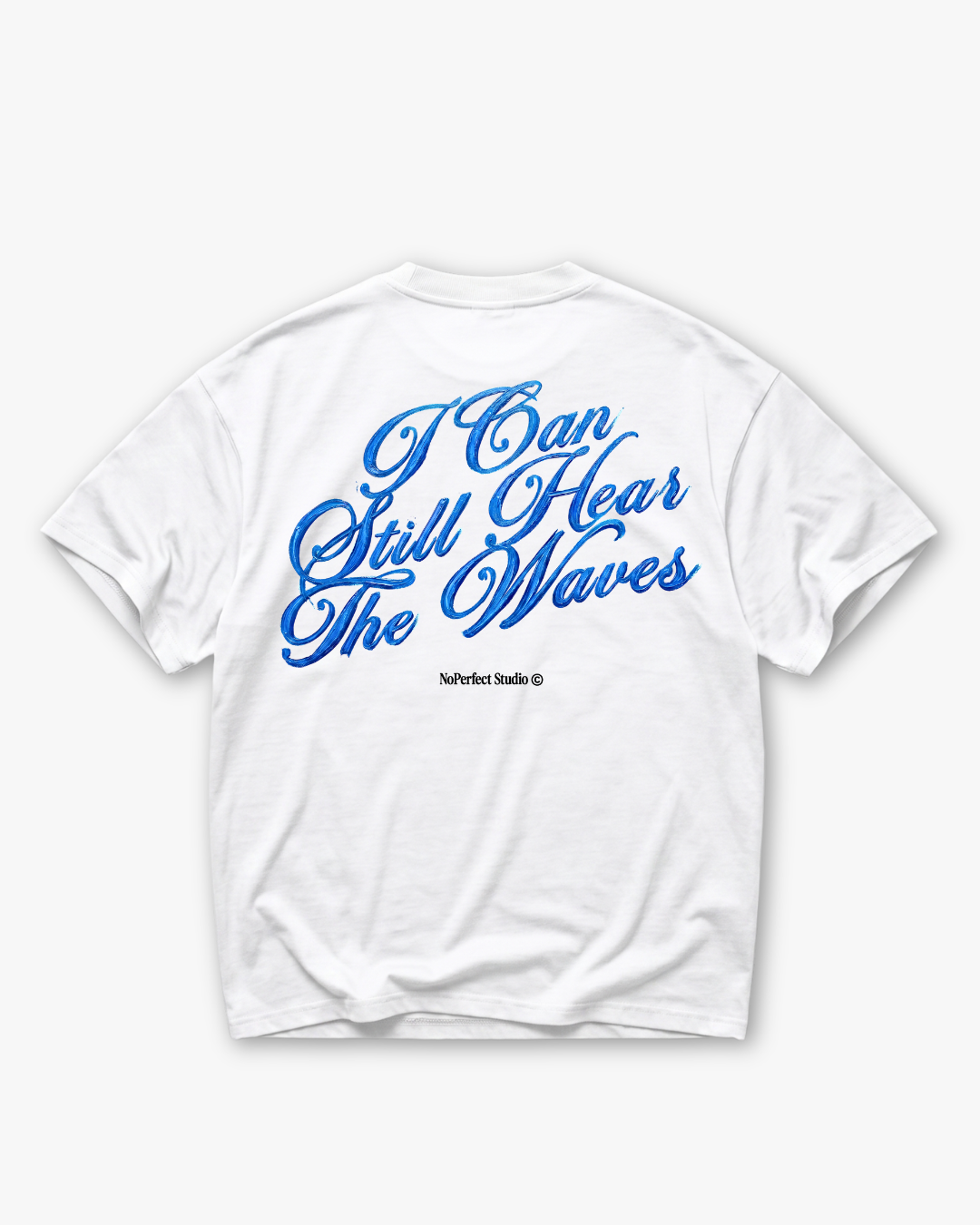 Maxi T-shirt "I can still hear the waves" Unisex