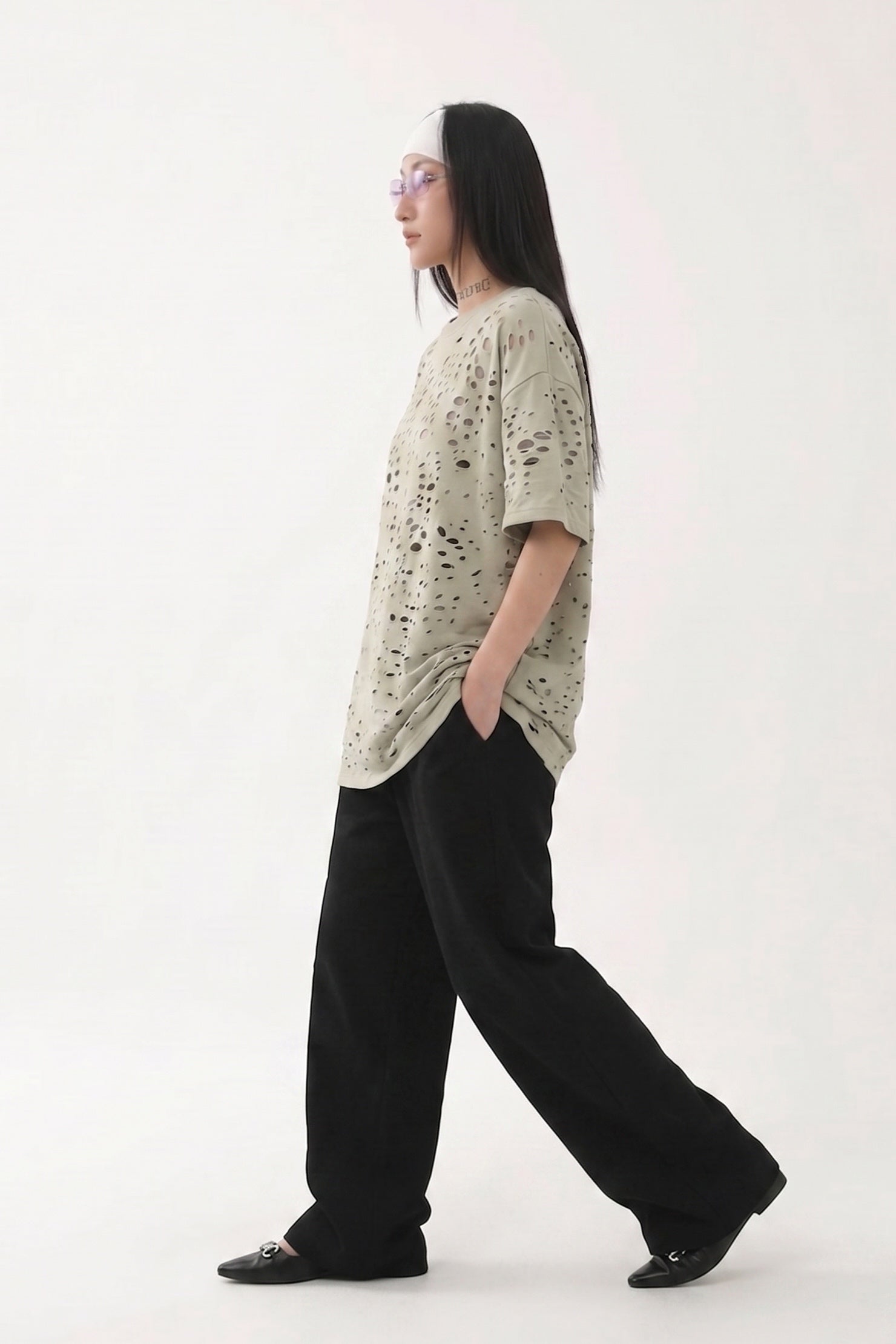 T-shirt "Plain" Sand