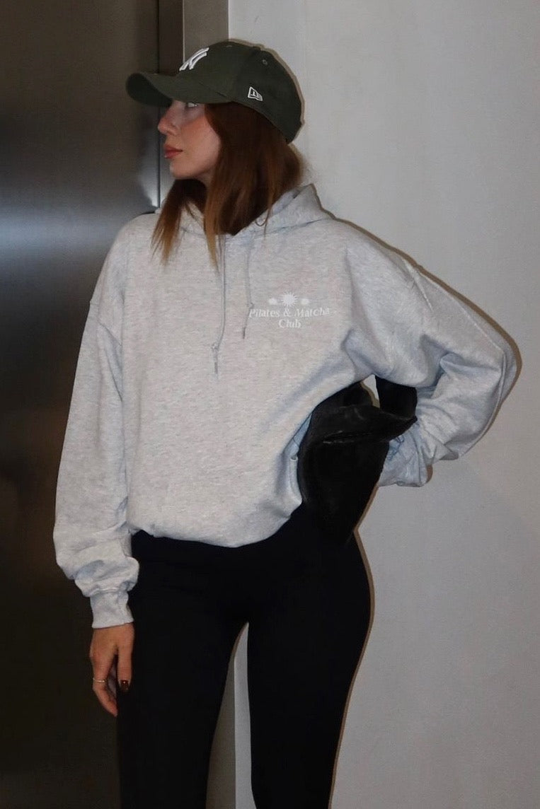 Hoodie "Pilates & Matcha Club"