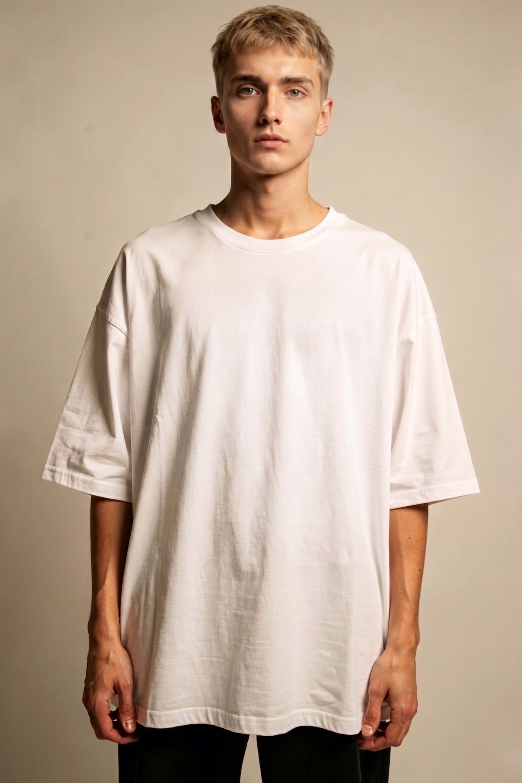 Maxi T-shirt "Basic" White Unisex