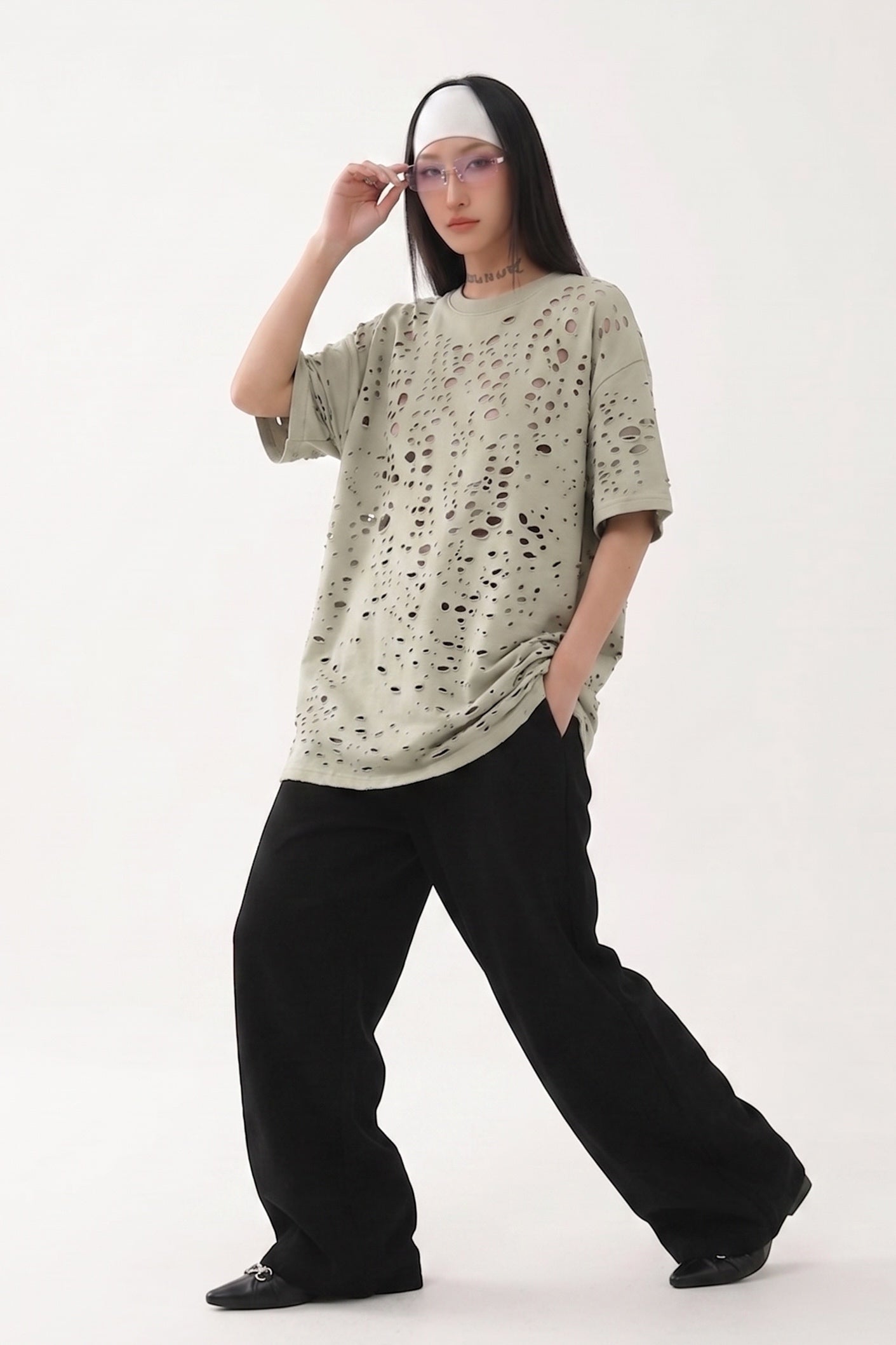 T-shirt "Plain" Sand