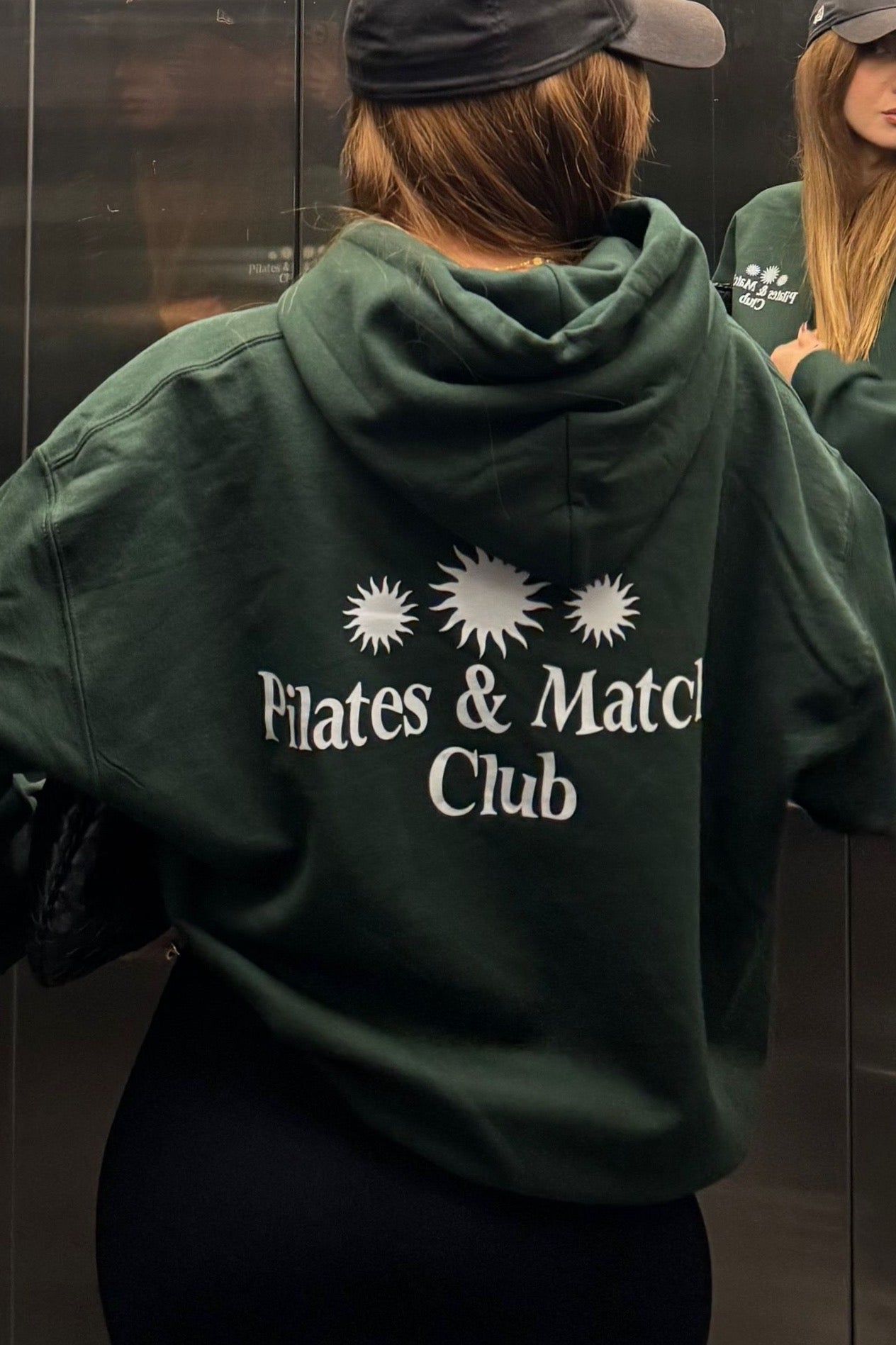 Hoodie "Pilates & Matcha Club"