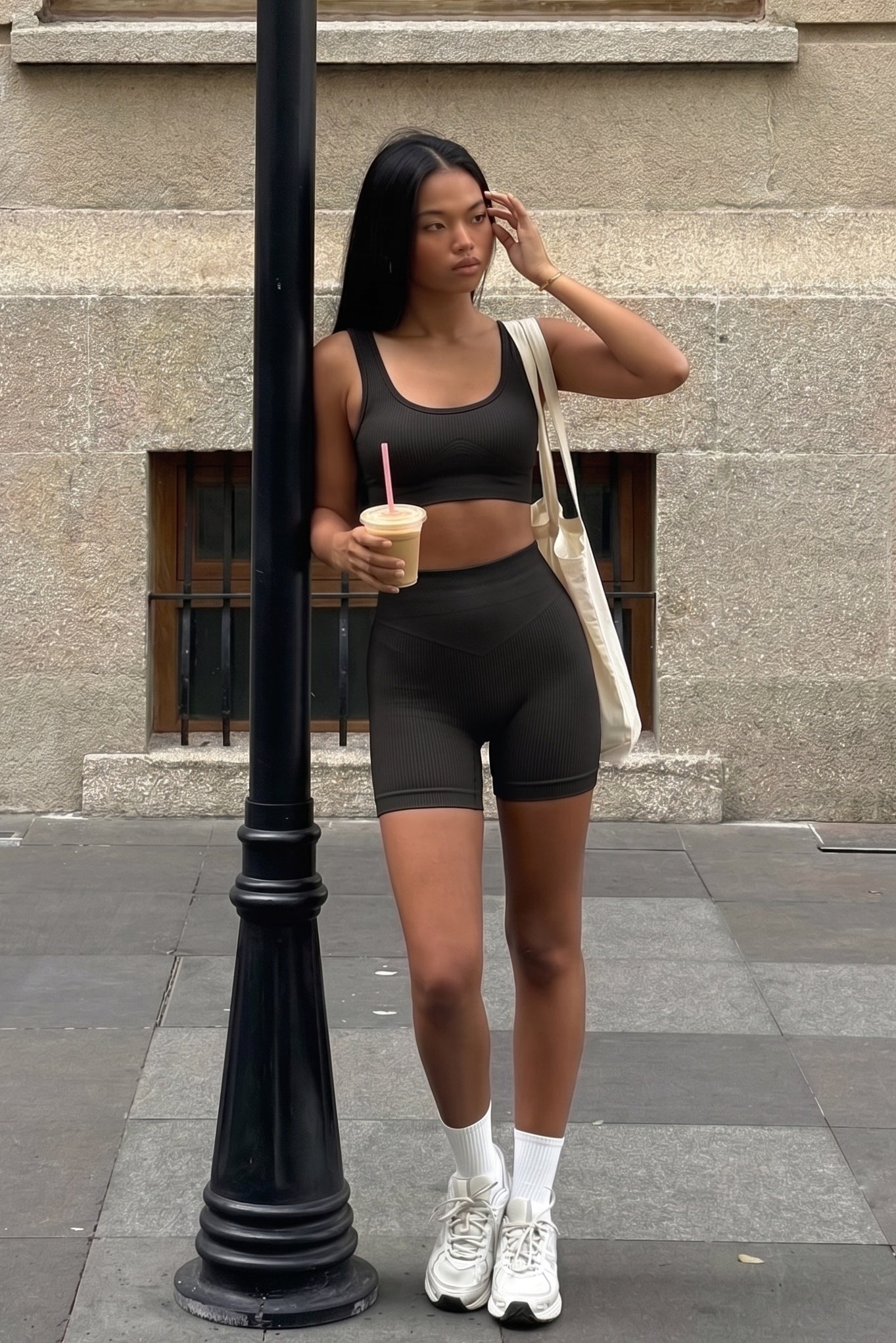 Coordinato "Summer" Black