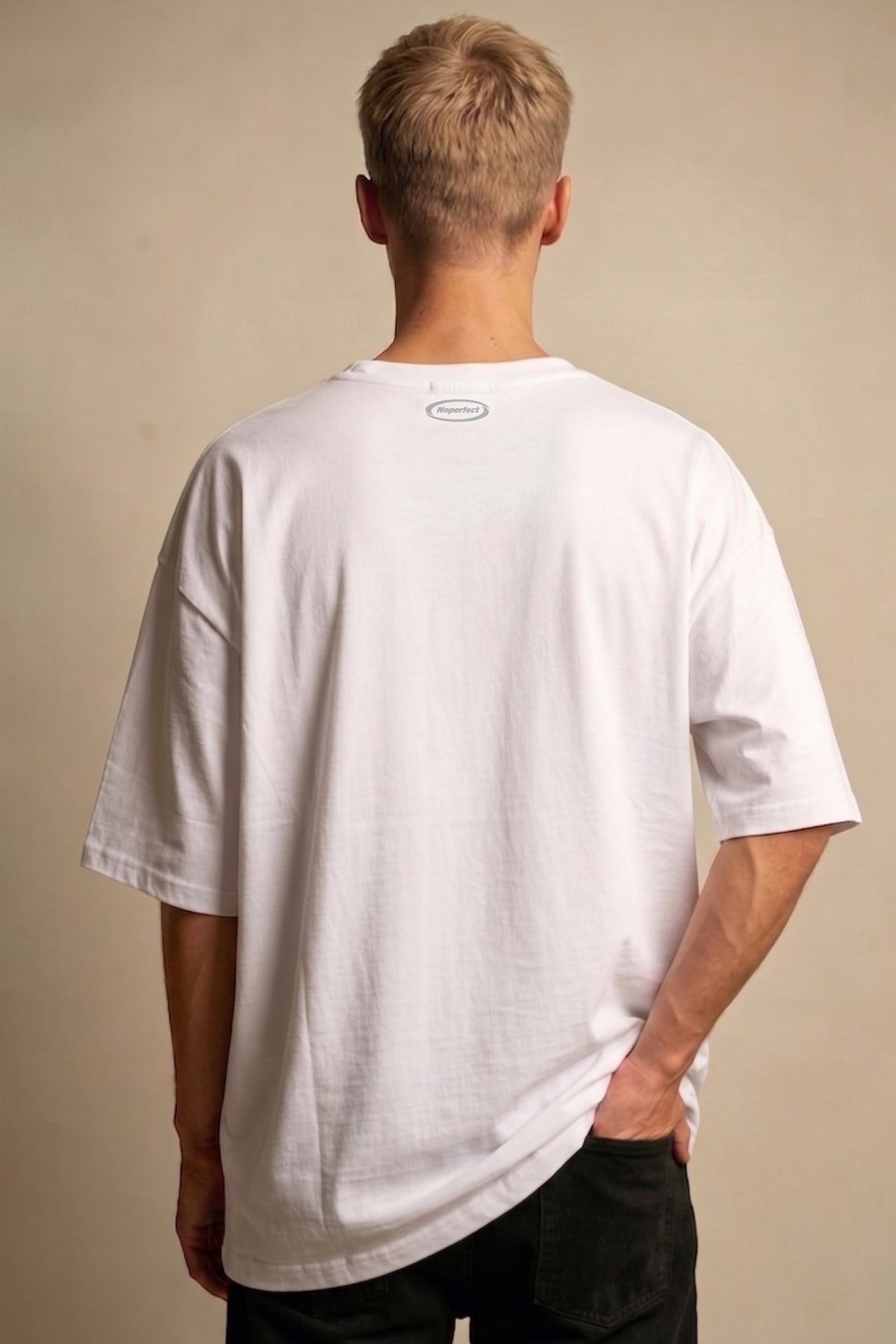 Maxi T-shirt "Basic" White Unisex