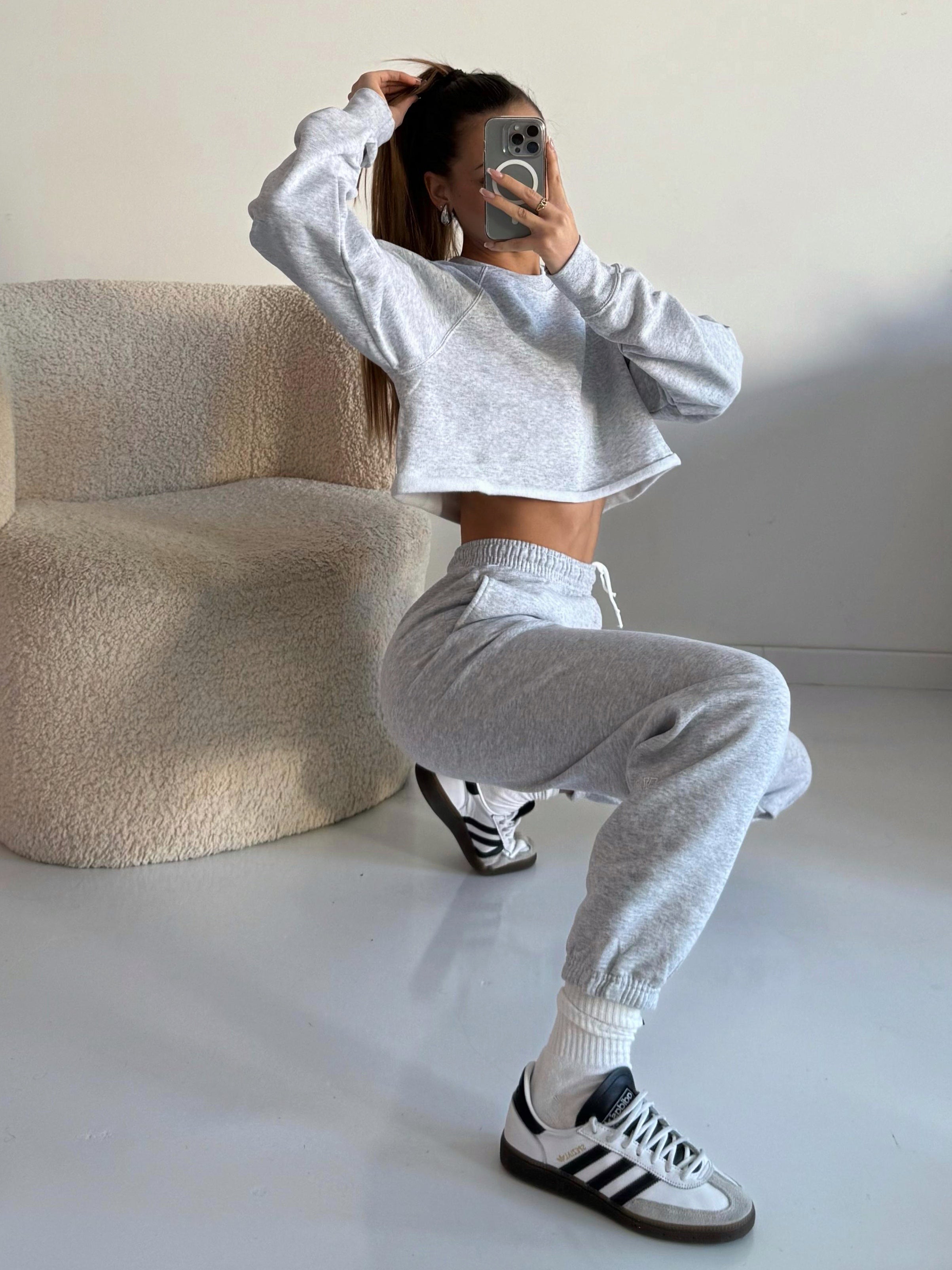 Pantalone della tuta "Cozy" grey