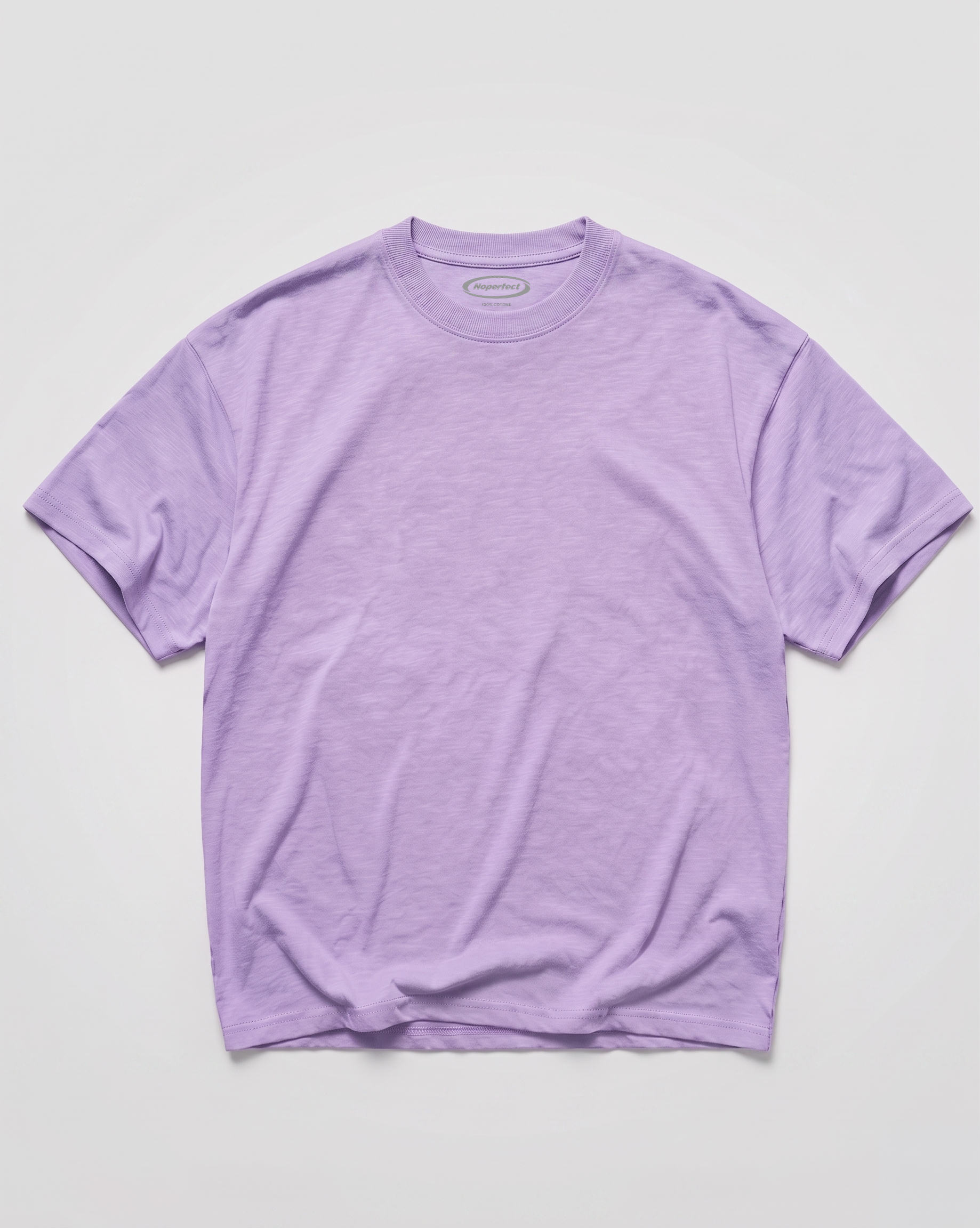 Maxi T-shirt "Basic" Lilla