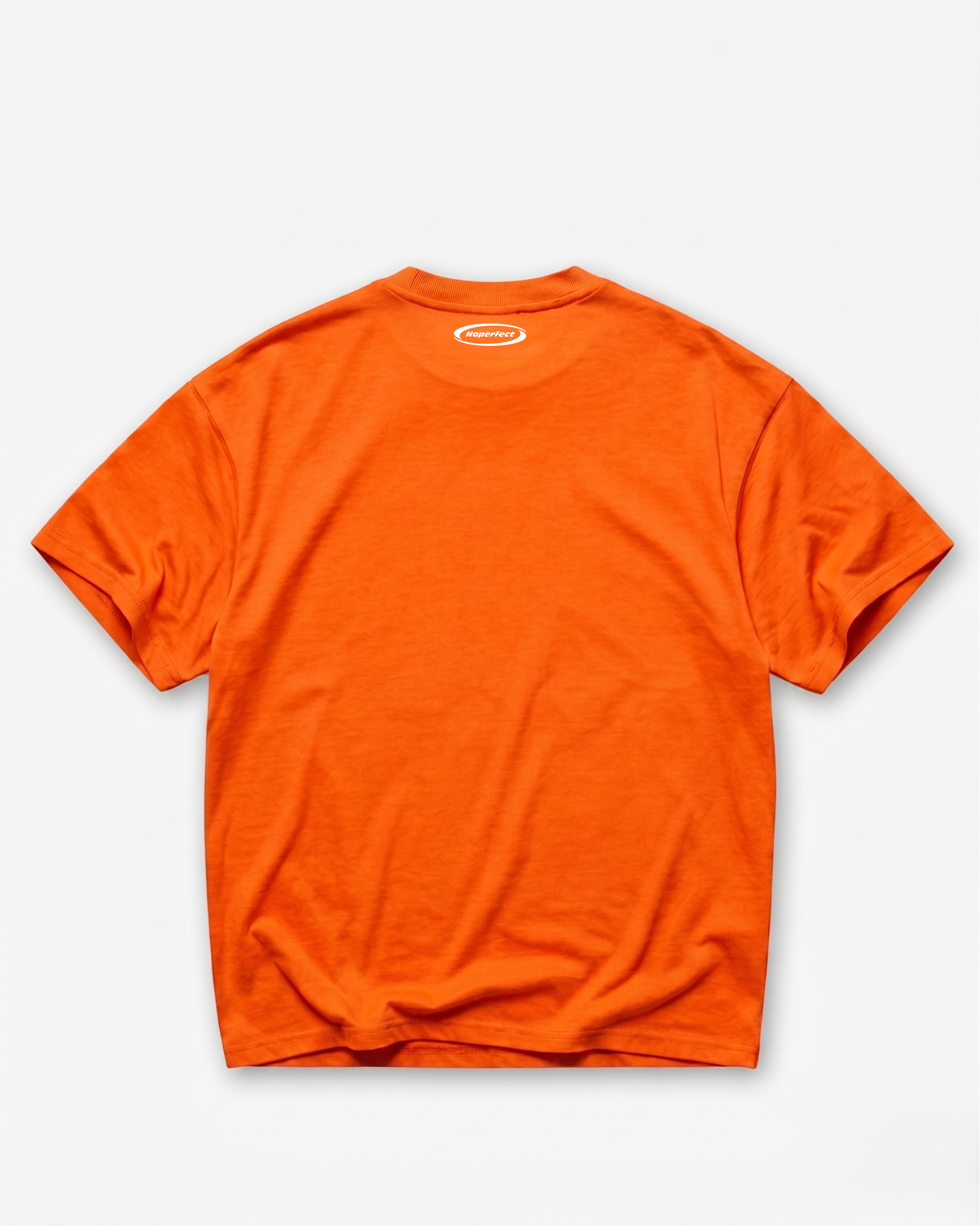 Maxi T-shirt "Basic" Orange fluo