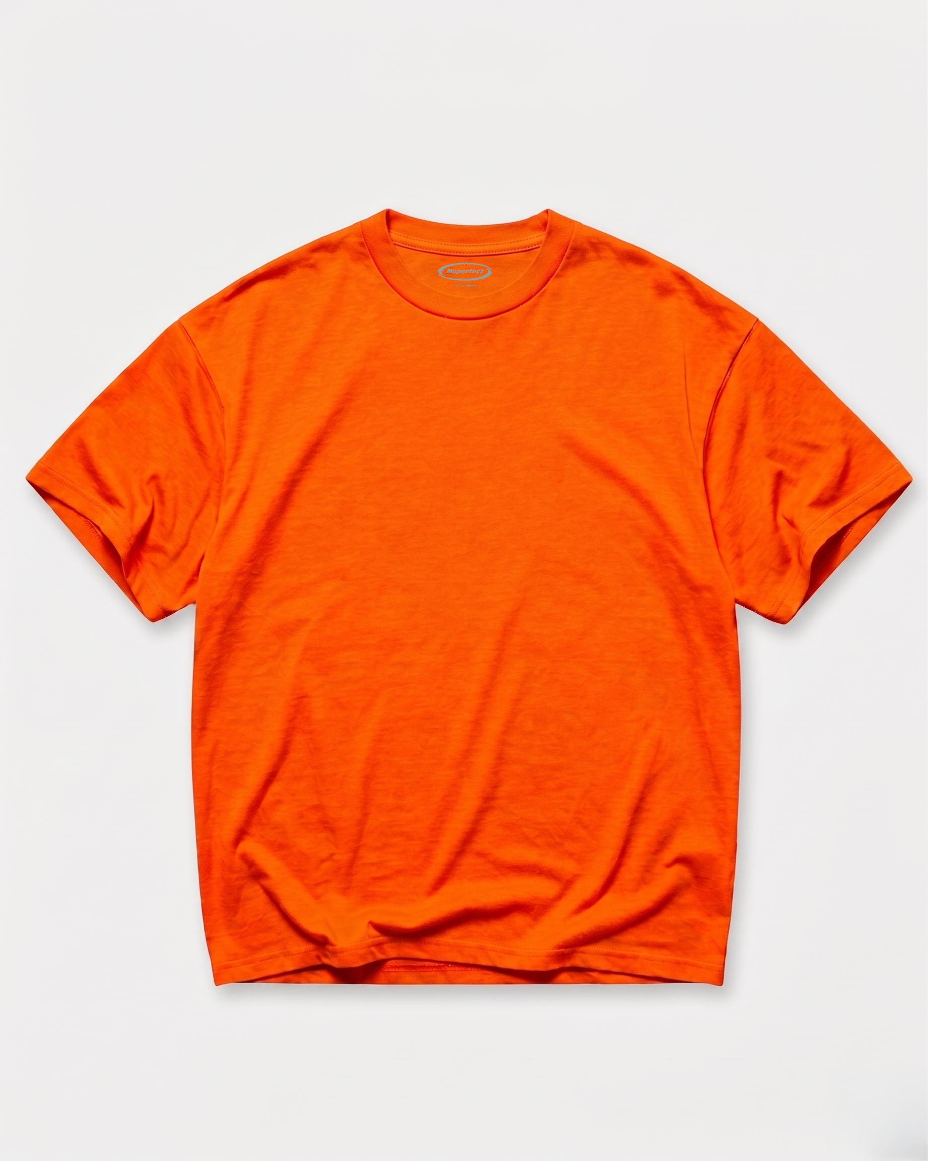 Maxi T-shirt "Basic" Orange fluo