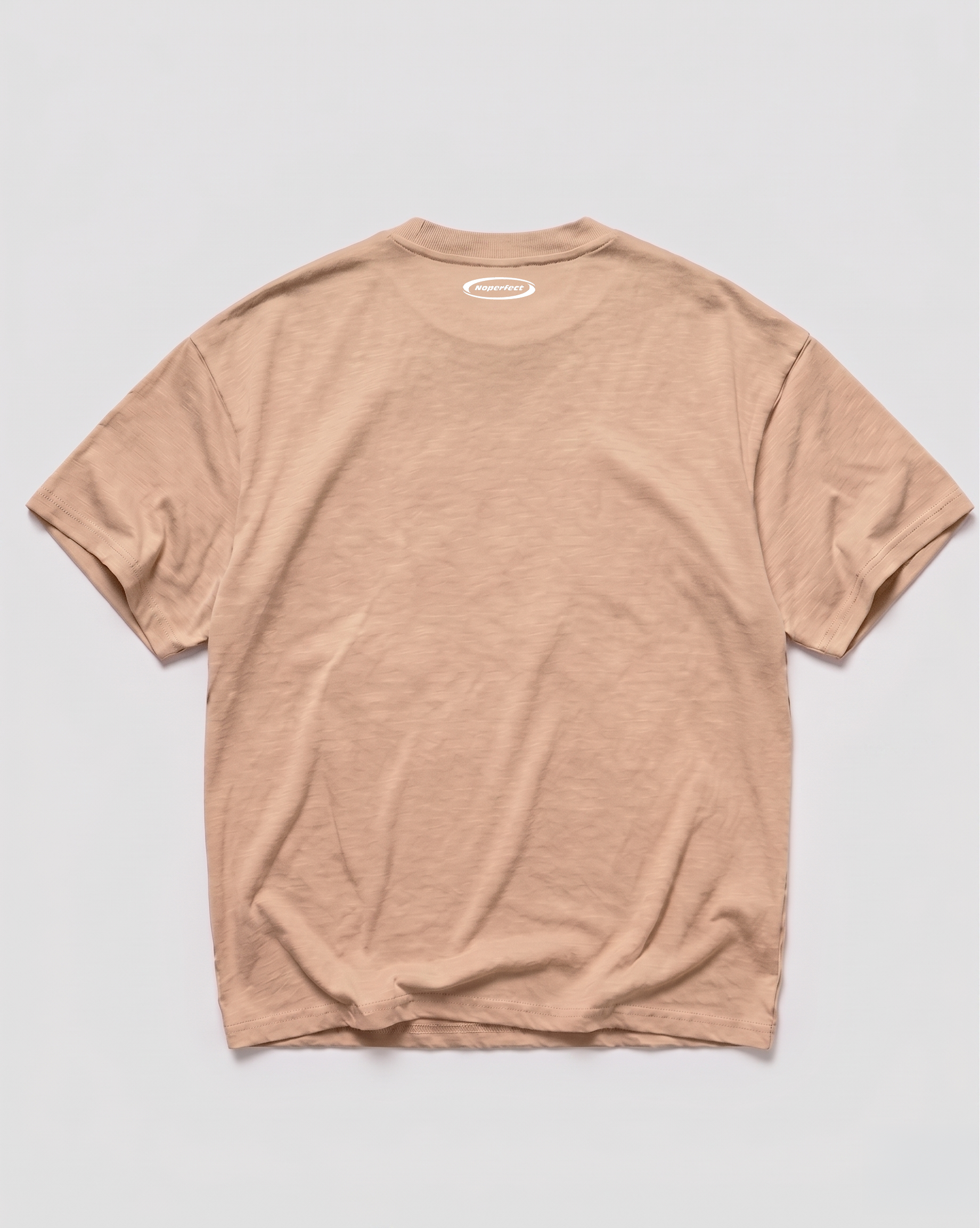 Maxi T-shirt "Basic" Beige